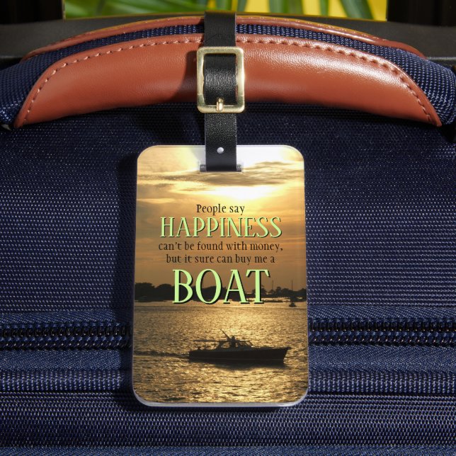 Pengar kan inte köpa en tur-boat på hamnen bagagebricka (Framsida Insitu 2)