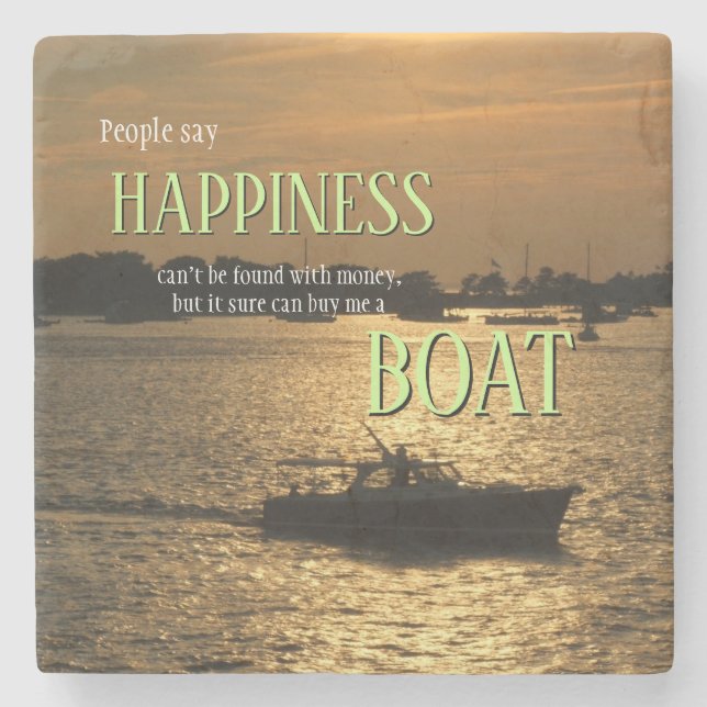 Pengar kan inte köpa en tur-boat på hamnen stenunderlägg (Framsidan)