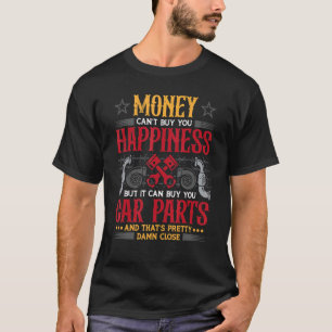 Pengar kan inte köpa lycka, men de kan köpa bildel t shirt