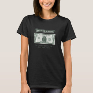 Pengar kan köpa dig lycka Golf Funny Golfing T Shirt