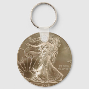 Pengar Keychain myntar Nyckelring