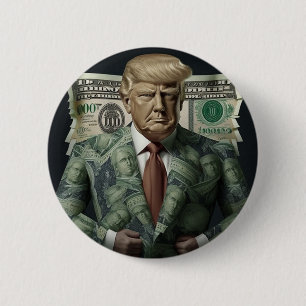 Pengar Kostym Trump: En symbol för rikedom och mak Knapp