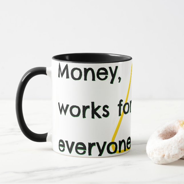 Pengar mot "Dift-Tard$!" Mugg (Med munk)