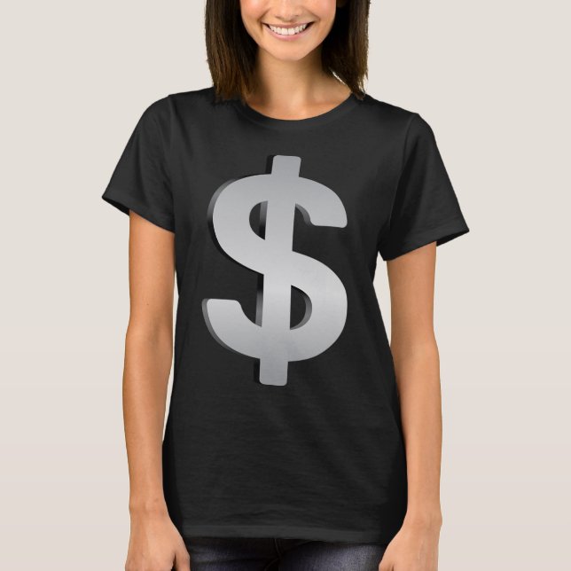 Pengar och valuta t shirt (Framsida)