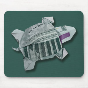 Pengar Origami 50-dollar Sköldpadda Musmatta