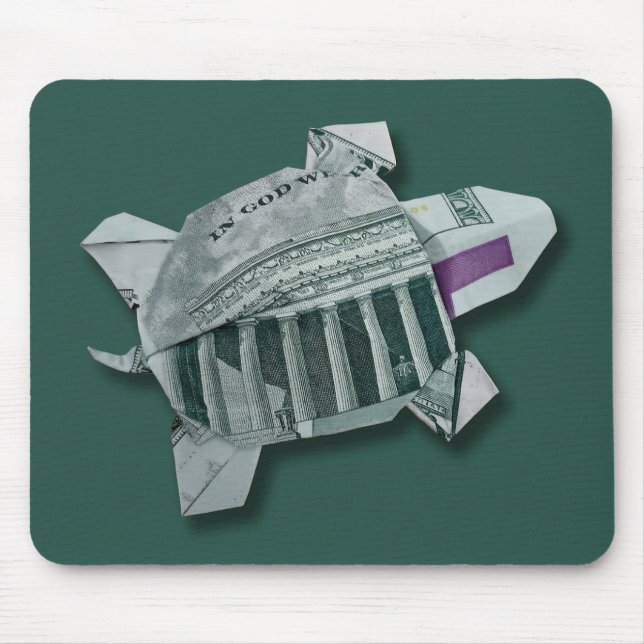 Pengar Origami 50-dollar Sköldpadda Musmatta (Framsidan)