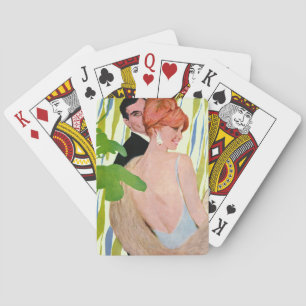 Pengar på henne varar besvärad spelkort