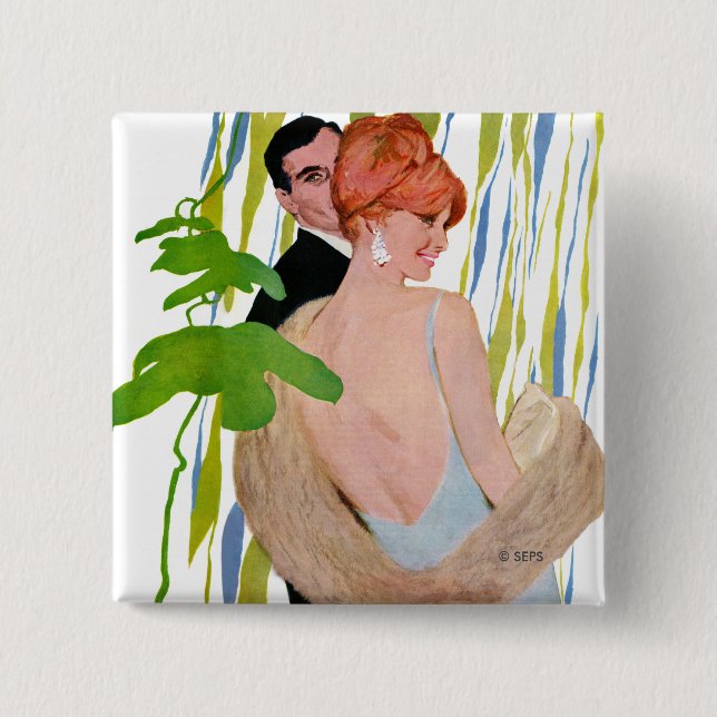 Pengar på hennes sinne knapp (Framsida)