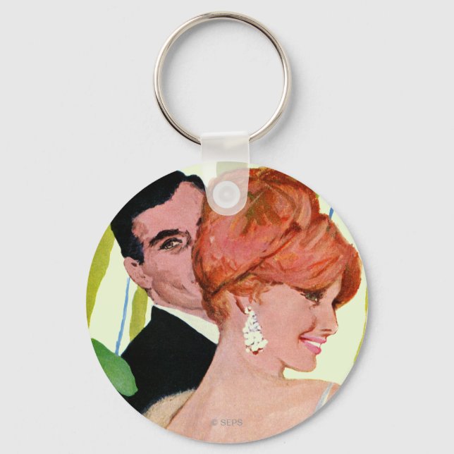 Pengar på hennes sinne nyckelring (Framsida)