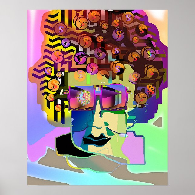 Pengar på hennes sinne poster (Framsidan)