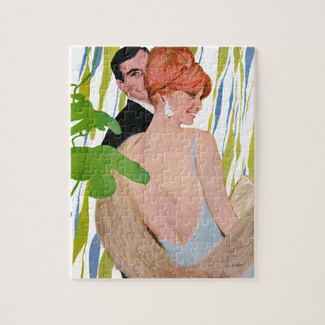 Pengar på hennes sinne pussel (Vertikal)