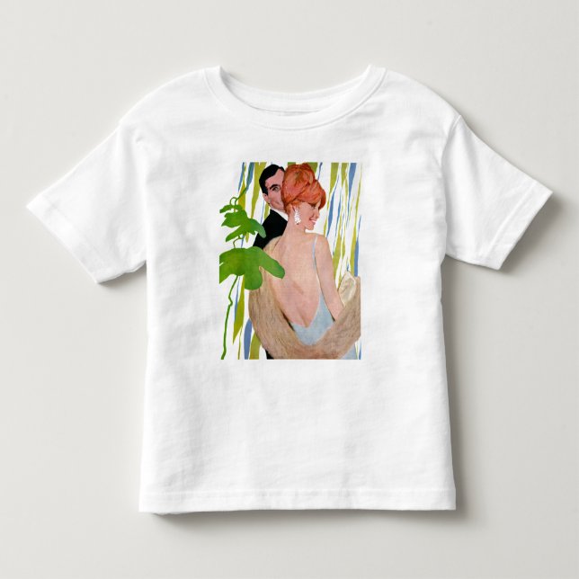 Pengar på hennes sinne t-shirt (Framsida)
