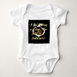 Pengar pratar i mina drömmar och jag kärlek det.pn t-shirt