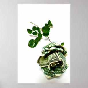 Pengar steg poster