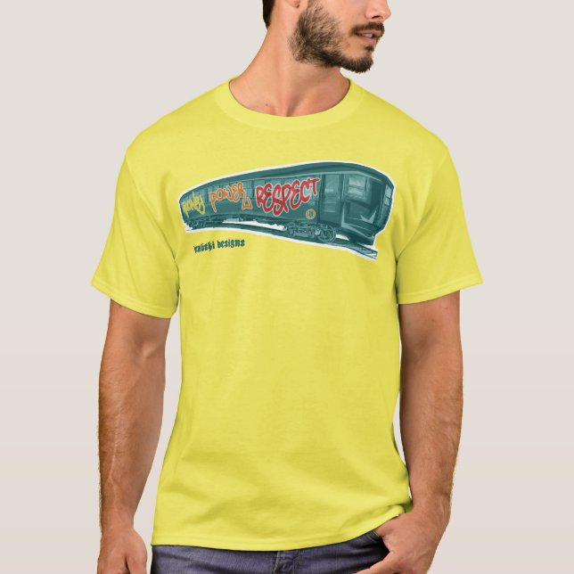 Pengar tåg t shirt (Framsida)