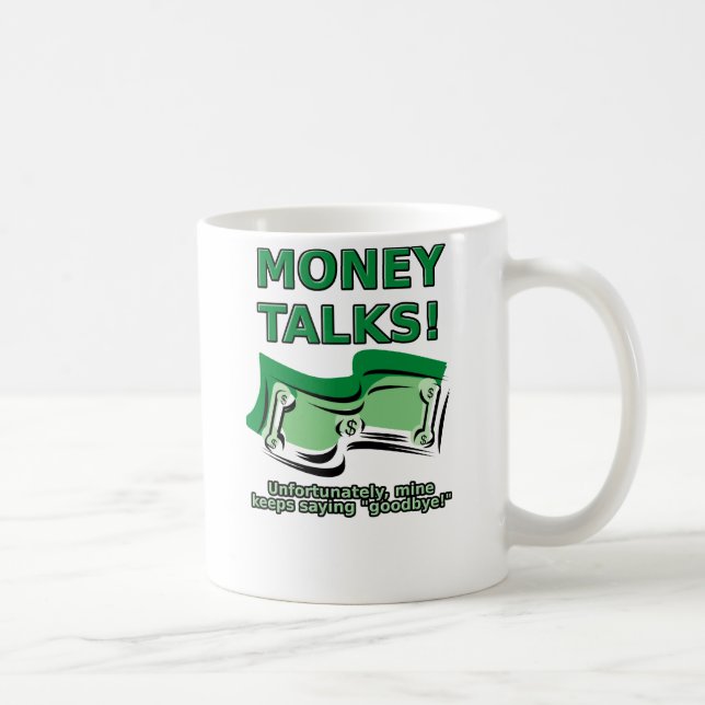 Pengar Talar Roligt Mugg (Höger)