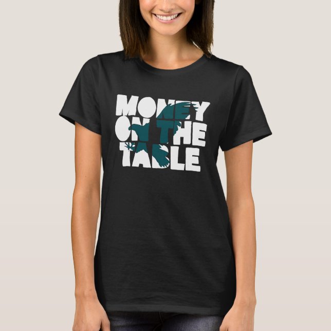 Pengar vid Bord T Shirt (Framsida)