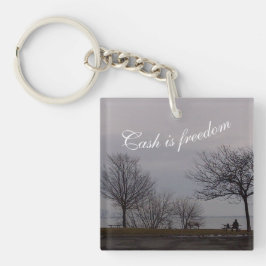 Pengarar är en nyckelkedja för frihet med RoseWrit