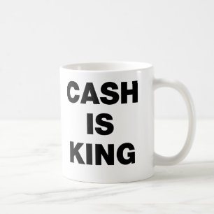Pengarar är kungen kaffemugg