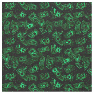 pengarar-flödesdollartecken tyg