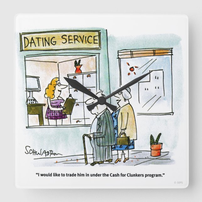 Pengarar för Clunkers Fyrkantig Klocka (Framsida)