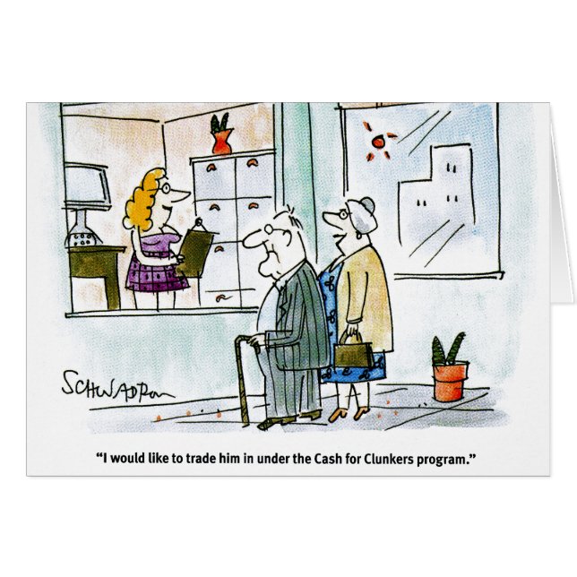 Pengarar för Clunkers OBS Kort (Framsidan Horizontal)