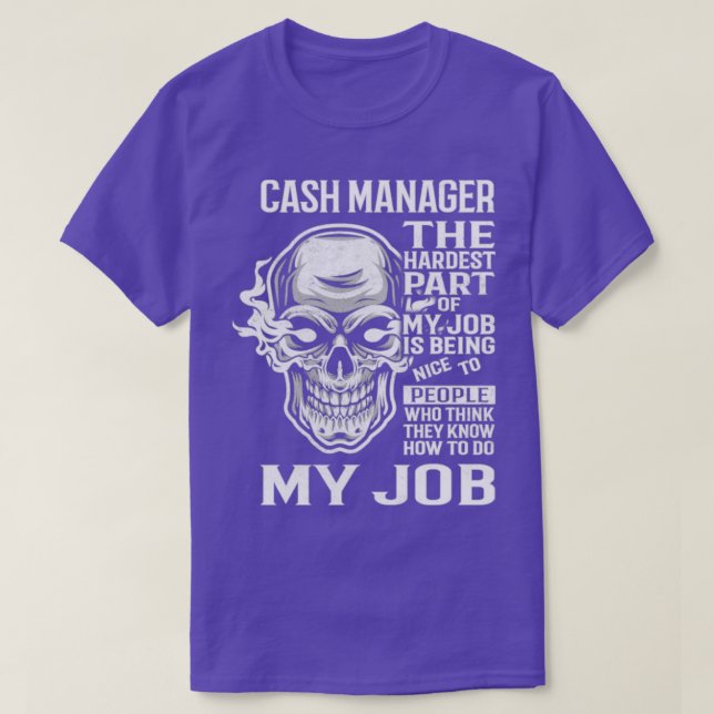Pengarar Manager T Shirt (Design framsida)