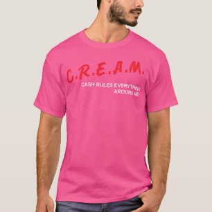 Pengarar Regler allt omkring mig C R E A M T Shirt