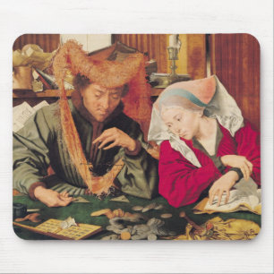 Pengarchangeren och hans fru, 1539 musmatta