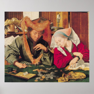 Pengarchangeren och hans fru, 1539 poster