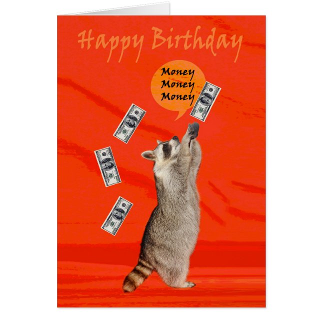 pengarkort hälsningskort (Framsidan)