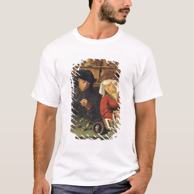Pengarlångivaren och hans fru, 1514 t-shirt (Framsida)