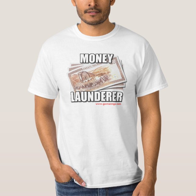 PengarLaunderer T-shirt (Framsida)