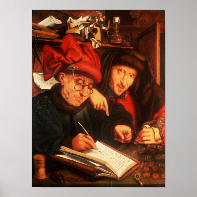 Pengarna Lenders, efter Massys Poster (Framsidan)