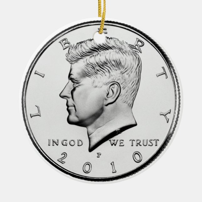 PengarOrnament. Julgransprydnad Keramik (Framsidan)