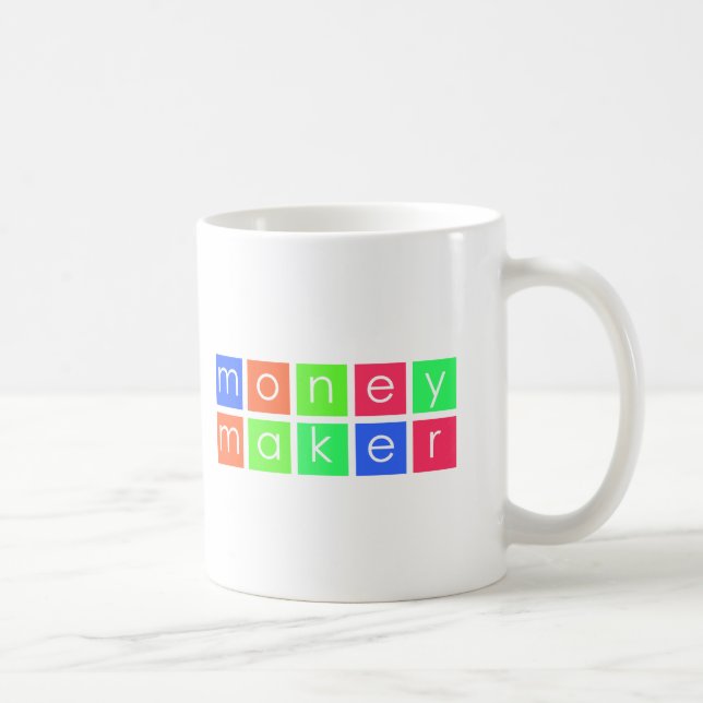 Pengartillverkare Kaffemugg (Höger)