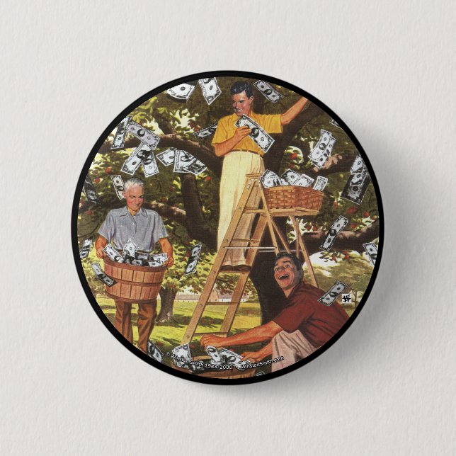 Pengarträd knäppas stort knapp (Framsida)