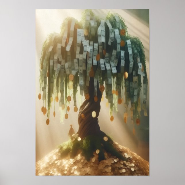 Pengaträd Poster (Framsidan)