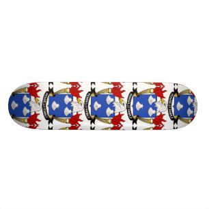 Pengelly familjvapensköld skateboard bräda 20,5 cm