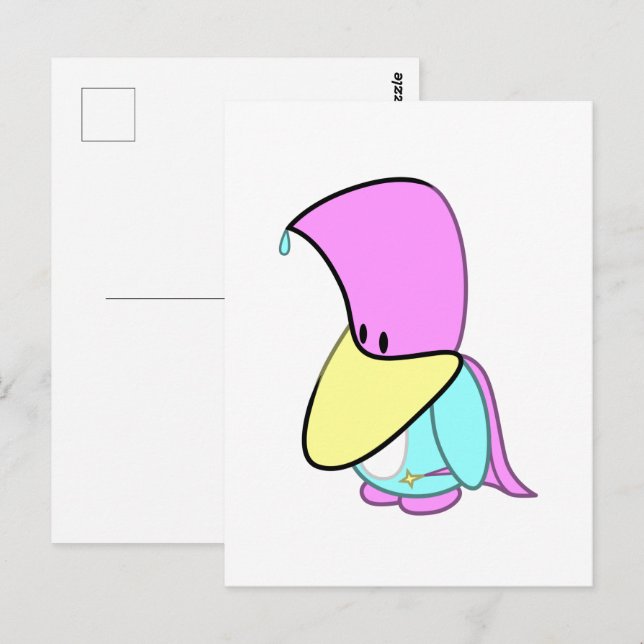 Pengguide Vykort (Fram/baksida)