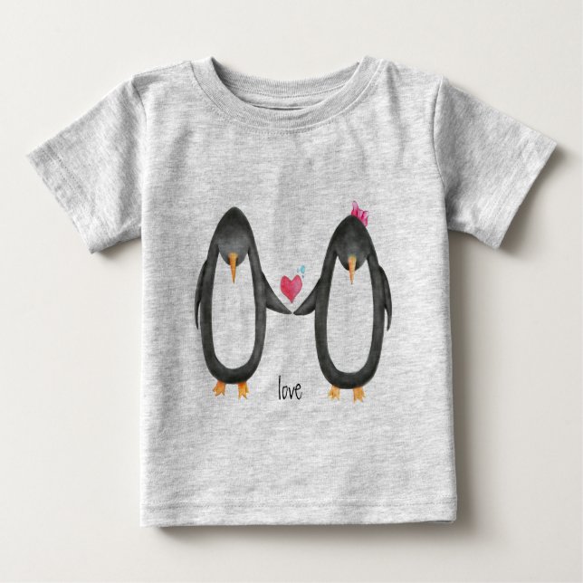 Pengin Luv Tee (Framsida)