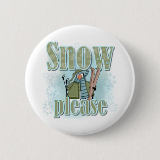 Pengin skidar snö behar knapp