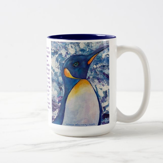 Penguin 15 oz mugg för deb (Höger)