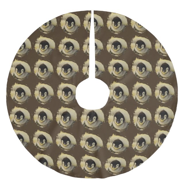 Penguin 2014-0801 julgransmatta borstad polyester (Framsidan)