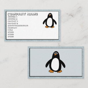 Penguin Affärskort Visitkort
