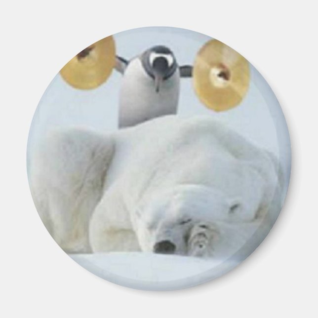 Penguin Alarm Magnet (Framsidan)