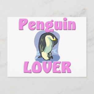Penguin Älskare Vykort