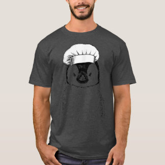 Penguin Animal Chef Funny Cooking Cook T Shirt