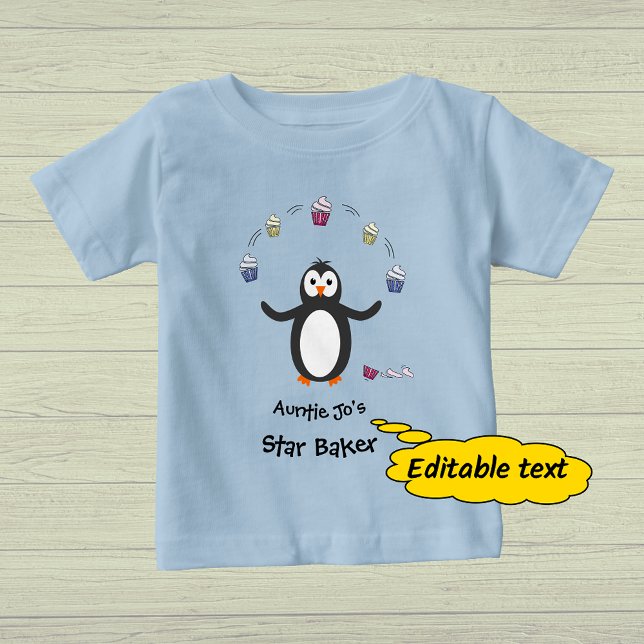 Penguin-anpassningsbar för Jungande muffinsar T Shirt (Skapare uppladdad)