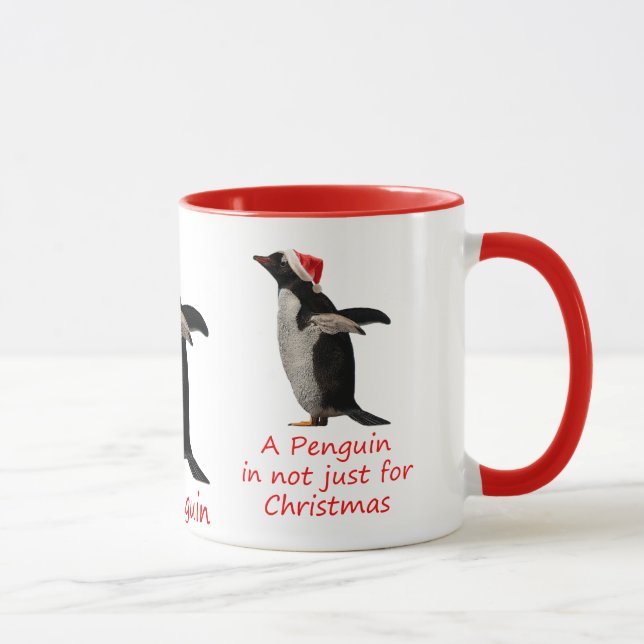Penguin är inte bara till jul Mugg (Höger)